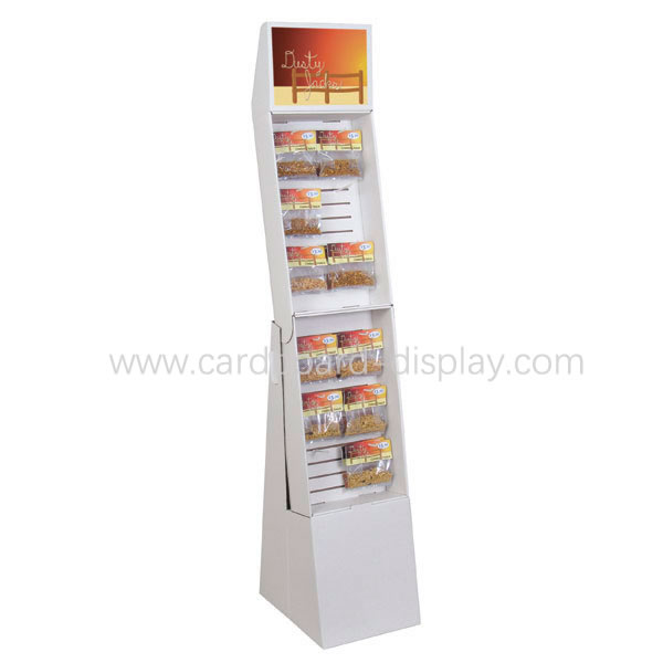 Lay's Chips food cardboard display stand