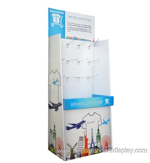 T-Shirt promotion peg hook display stand