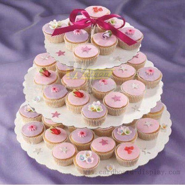 Ceremony cardboard cupcake stand for children party