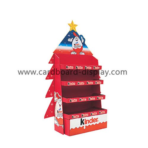 2015 Christmas candy display shelf supermarket gift Customized gifts display