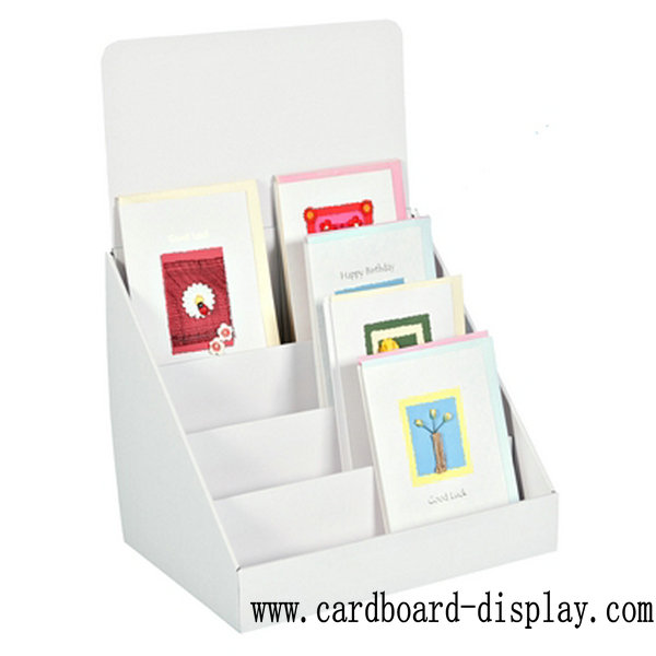 Carton counter display for brochure