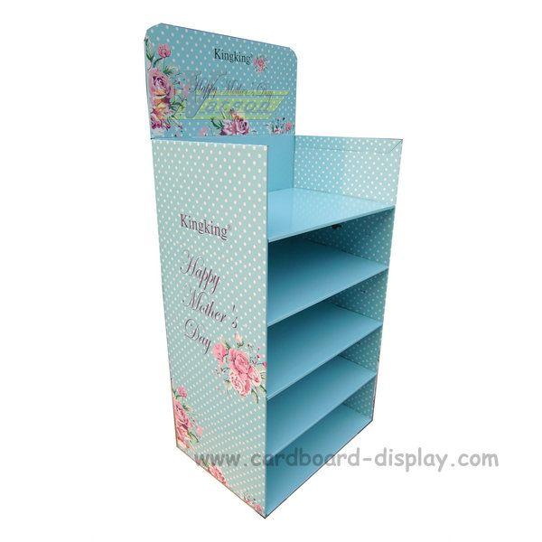 Aromatherapy Cardboard Floor display rack