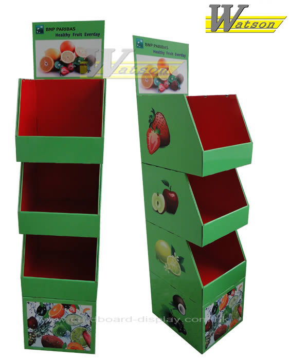 Multipurpose cardboard display stand