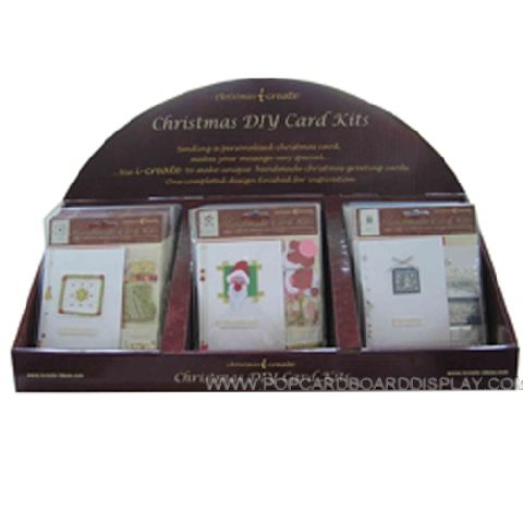 greeting card promotion PDQ showing shelf