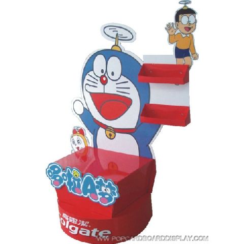 cartoon magazine advertising standee