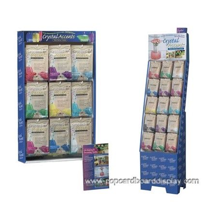 fashion cardboard retail peg hook display