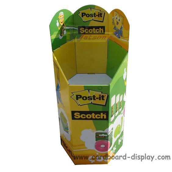 Corrugated display dump bin for toys