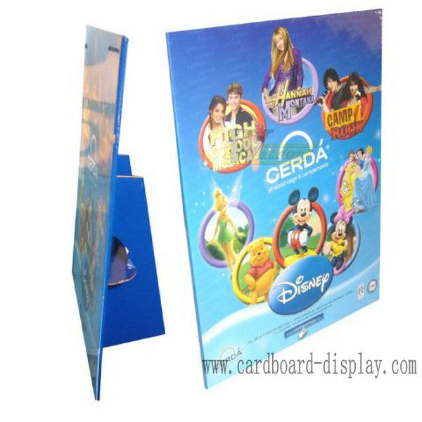 catoon cardboard counter advertising stand