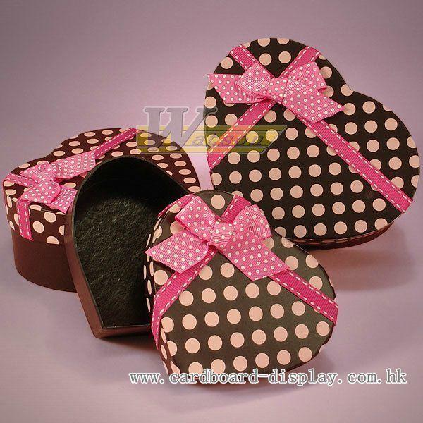 Valentine's day heart-shaped gift box