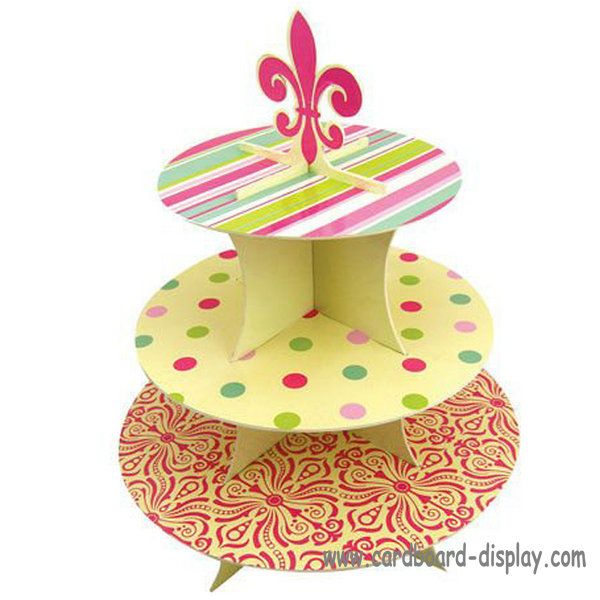 Cardboard Cupcake Stand For Ceremony