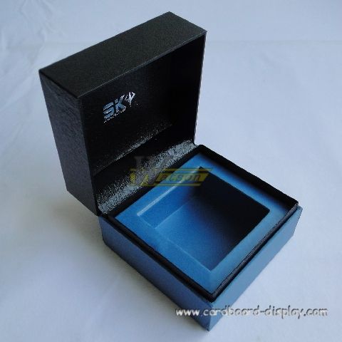 Black Single PU Watch Holder Box