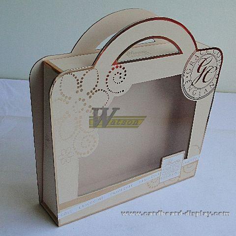 PVC window collapsible skin care packaging case